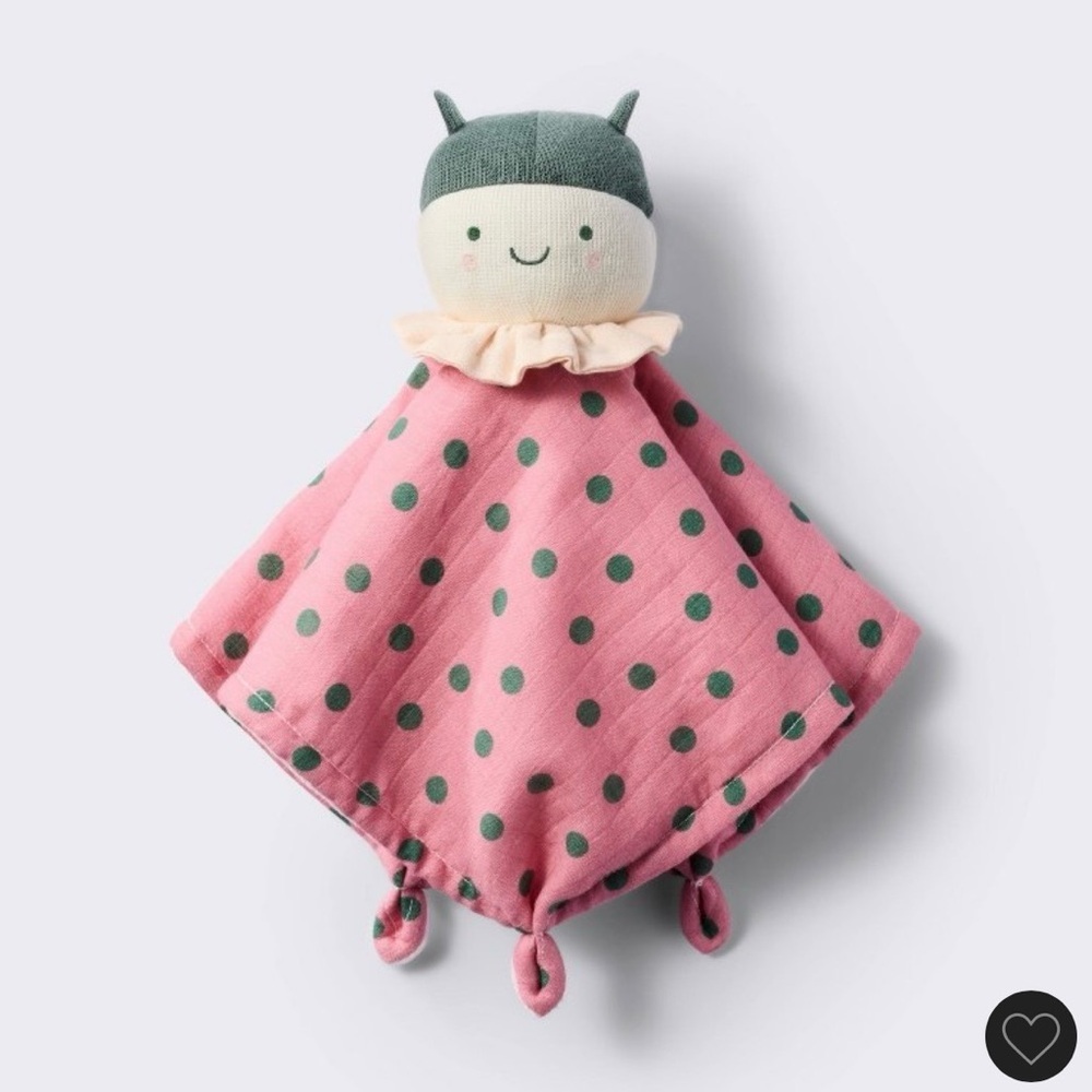 New With Tags Cloud Island Security Blanket Lovey Blankie Lady Bug